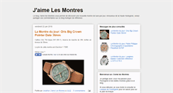 Desktop Screenshot of jaimelesmontres.com
