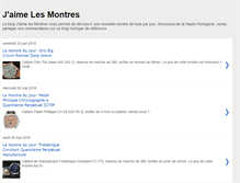 Tablet Screenshot of jaimelesmontres.com